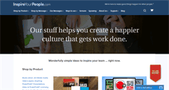 Desktop Screenshot of inspireyourpeople.com